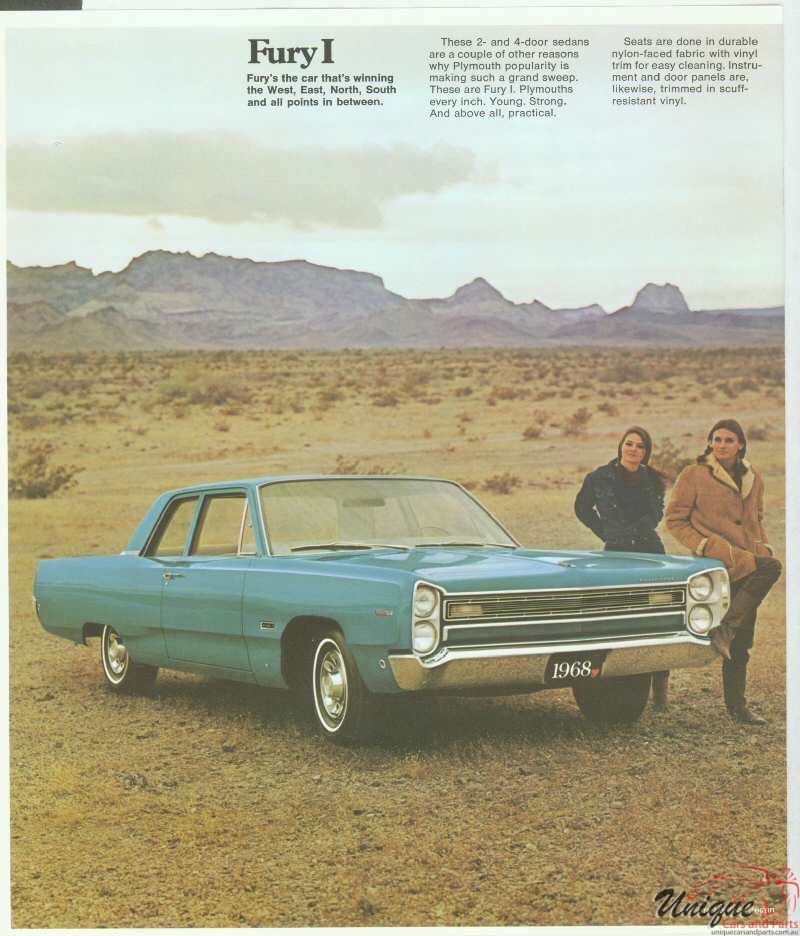 1968 Plymouth Fury Brochure Page 4
